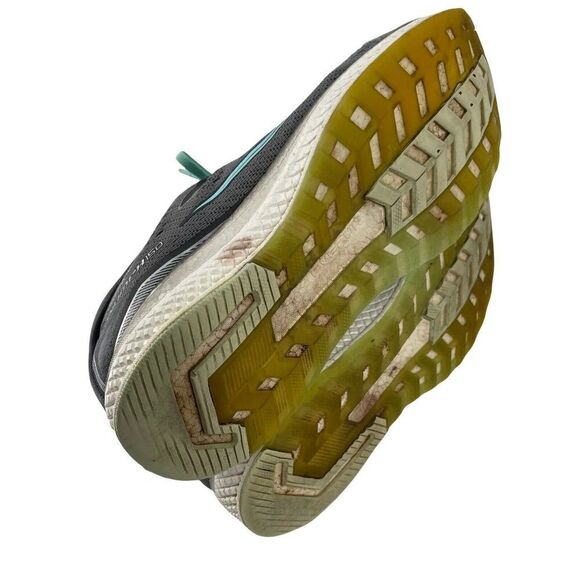 Saucony Triumph ISO Series Sneakers Running Shoes Gray Teal Womens Size 11.5 - Picture 9 of 11